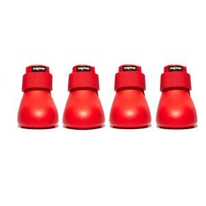 WagWellies by wagwear / Dog Rainboots in RED XL size